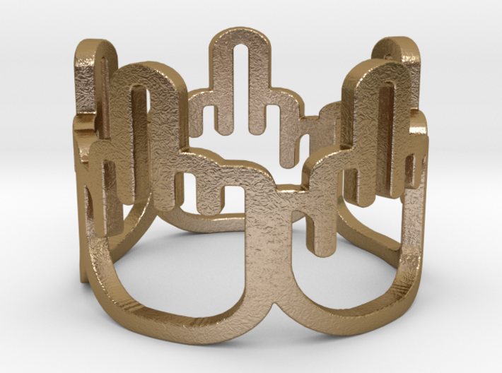 Middle Finger Ring Size 9 3d printed
