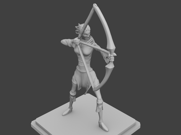 Rogue Archer figurine 3d printed