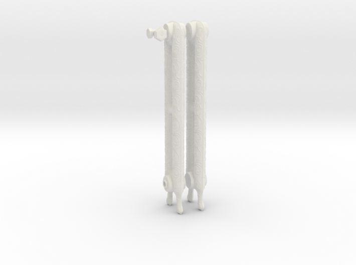 1:6 Decorative Radiator Parts - Legs 3d printed