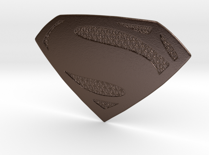 New Superman Dawn of Justice Chest Emblem 2nd Part 3d printed