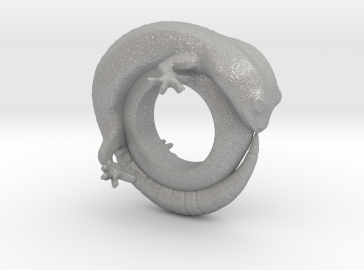 Gecko Ring Size 6 3d printed
