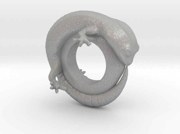 Gecko Ring Size 7 3d printed