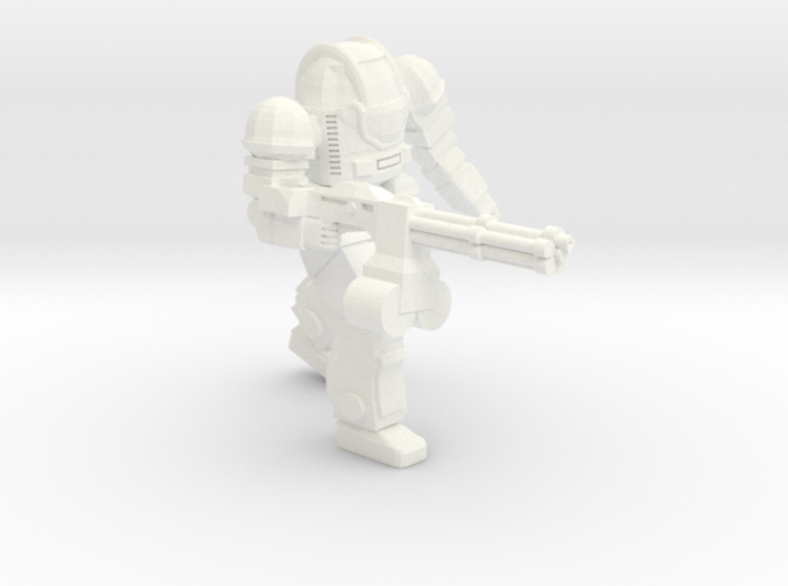 Ogre MKII Heavy Rotary Cannon (Free Download) 3d printed