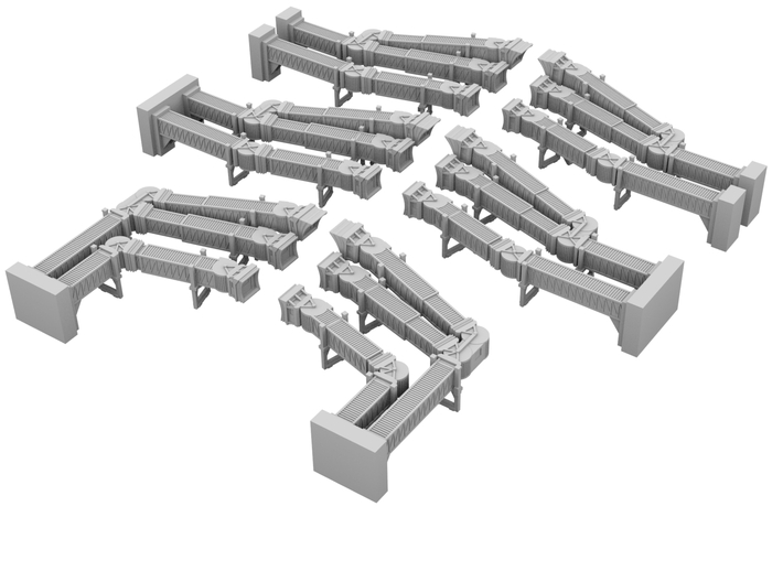 1:500_A380 Jetway [4A] 3d printed