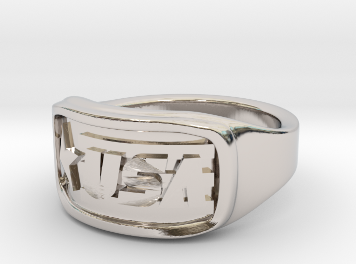 Ring USA 49mm 3d printed 