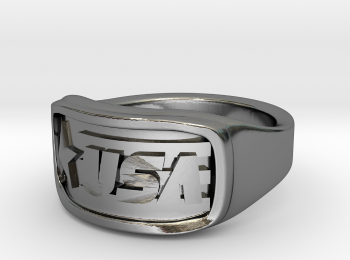 Ring USA 52mm 3d printed