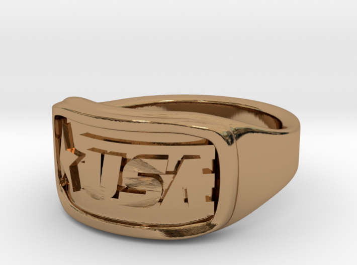Ring USA 52mm 3d printed