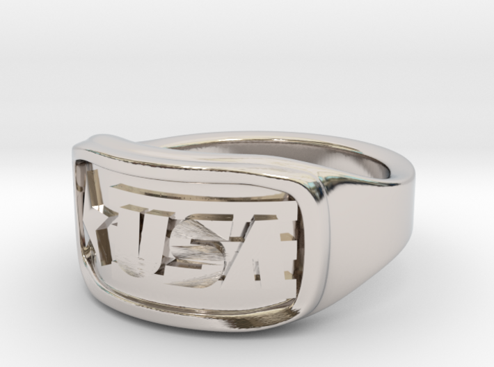 Ring USA 58mm 3d printed