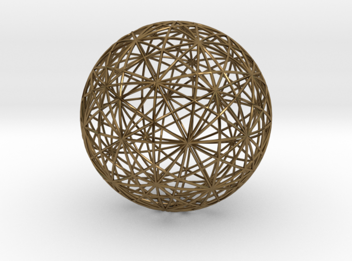 Symmetry sphere for icosahedron 3d printed