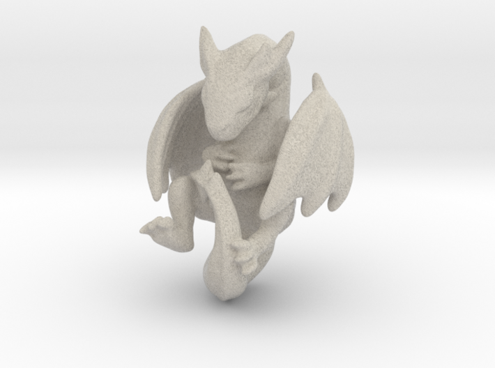 Infant Dragon 3d printed
