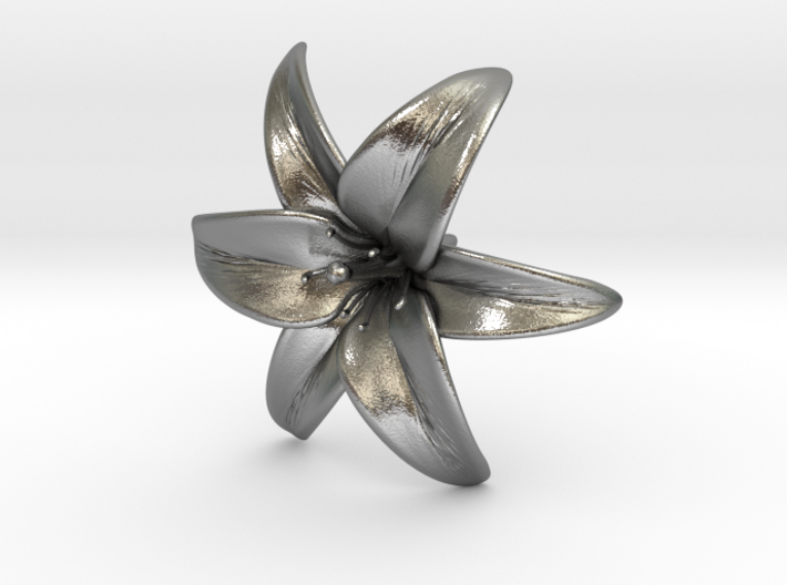 Lily Blossom (large) 3d printed