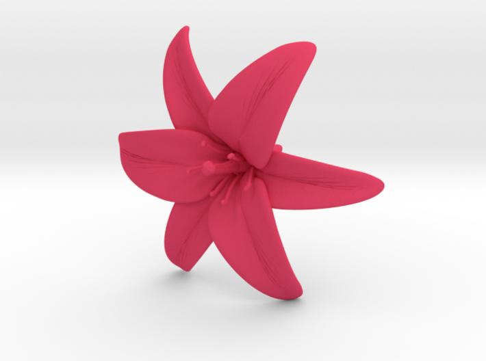 Lily Blossom (large) 3d printed