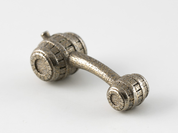 Barrel Cufflinks 3d printed