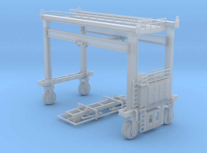 Mi Jack Container Crane N Scale 3d printed Mi Jack Container N scale