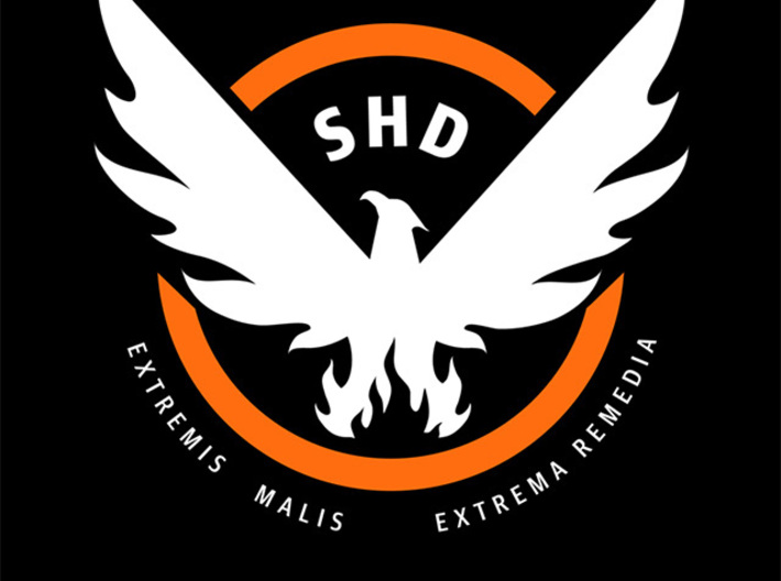 The Division: SHD Clothing Stamp 3d printed 