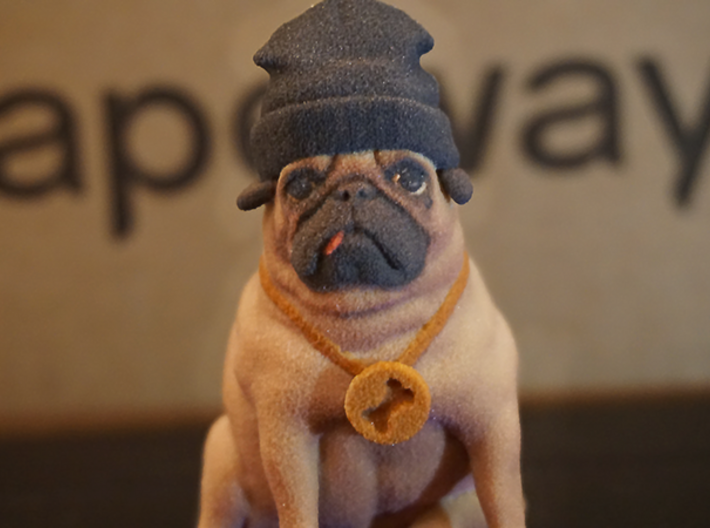 Thug Pug 3d printed