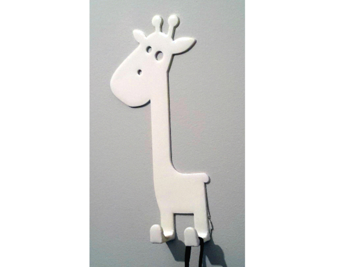 Wall clothes hanger - Giraf 3d printed