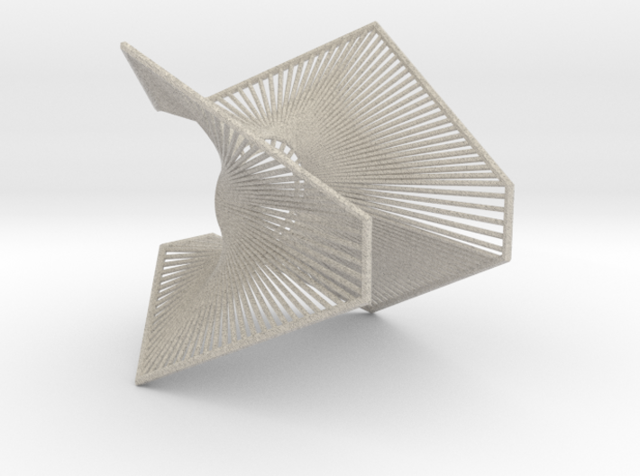 A lamp - Enneper 3d printed