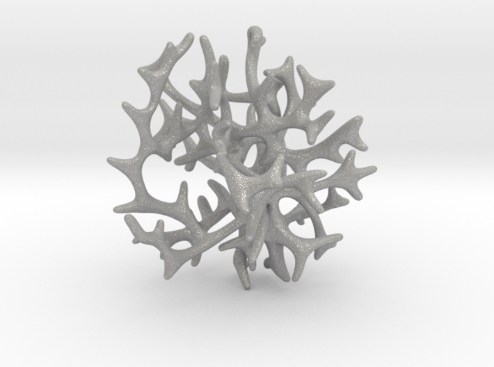 3-dimensional Coral Pendant 3d printed