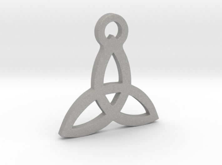 Triquetra Pendant (Triad) 3d printed