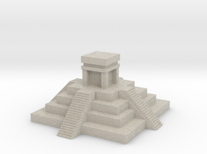 Aztec Pyramid Fixed 3d printed