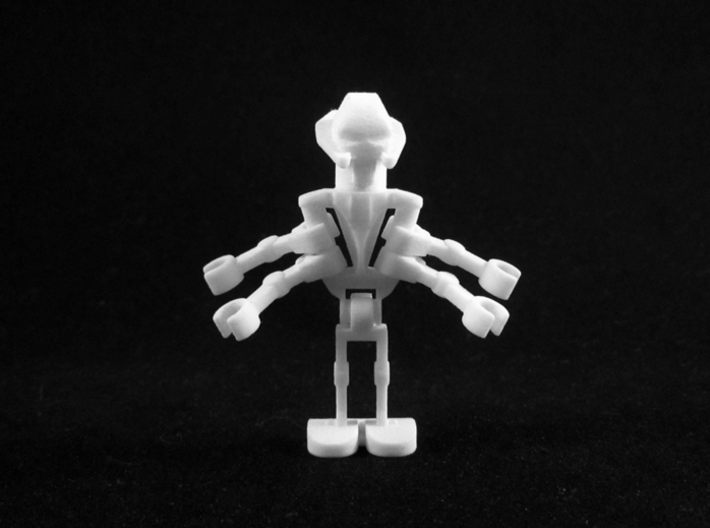 General Minifigure 3d printed While Strong &amp; Flexible 