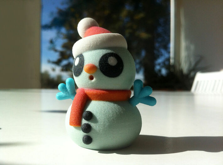 SNOWMAN A 3d printed 