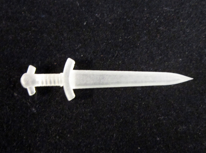 Iron Sword 3d printed Frosted Ultra Detail