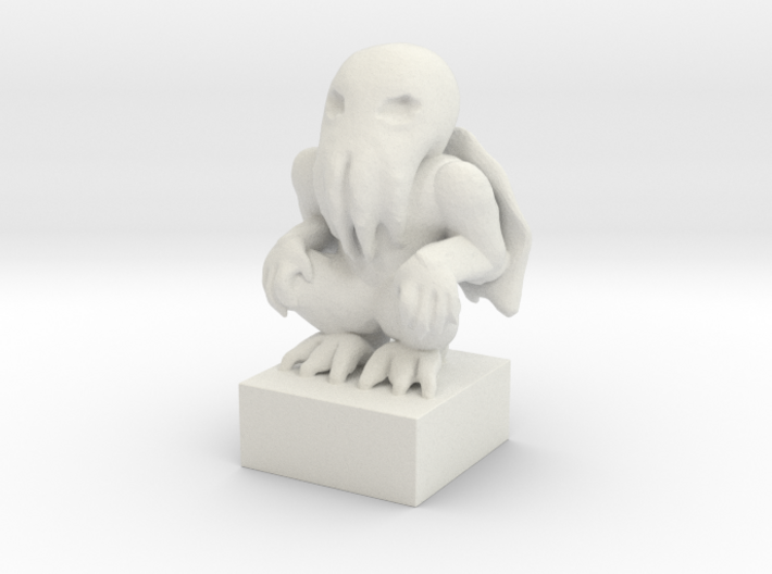 Cthulhu On Pedestal 2&quot; Tall 3d printed