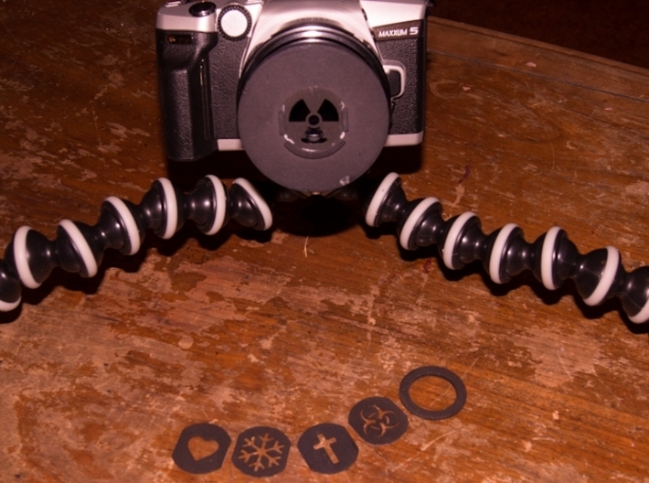 Photography Creative aperture set (fits over 77mm) 3d printed