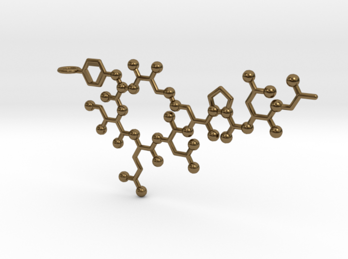 Oxytocin Pendant 3d printed