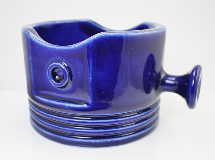 Piston Shaving Bowl / Coffee Mug 3d printed