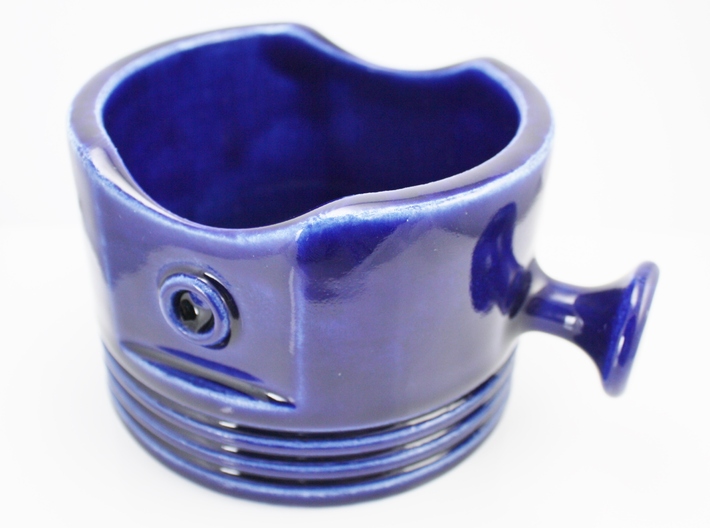 Piston Shaving Bowl / Coffee Mug 3d printed 