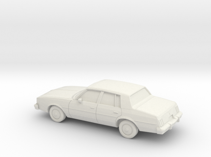 1/87 1984-88 Oldsmobile Cutlass Sedan 3d printed