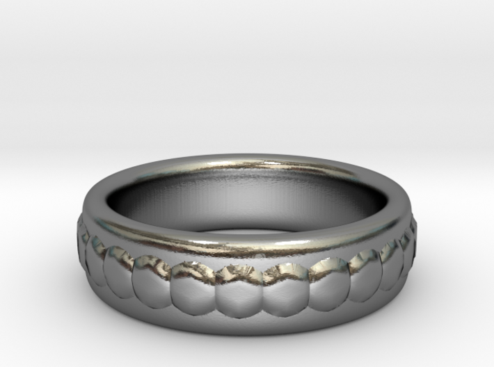 Gemstone Ring - US Size 9 3d printed 
