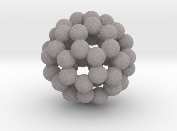 C60 (buckminsterfullerene) 3d printed