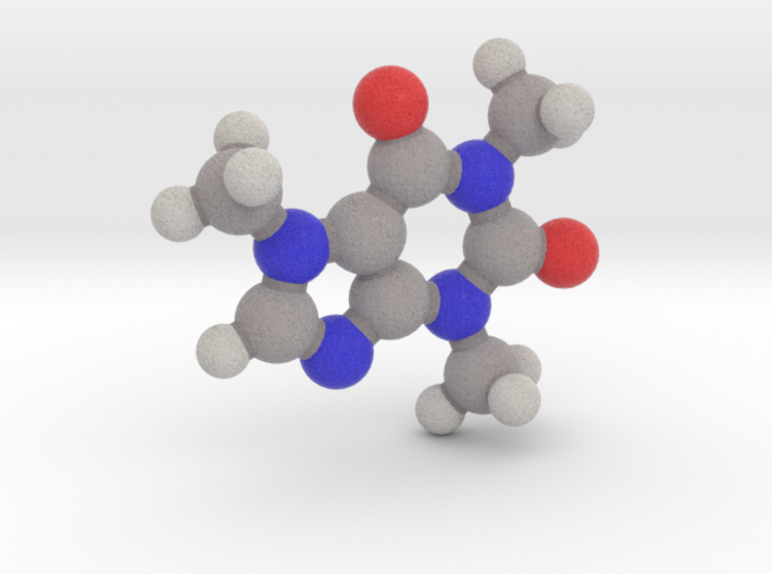 Caffeine 3d printed