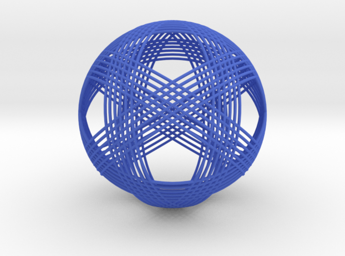 Woven Sphere 3d printed