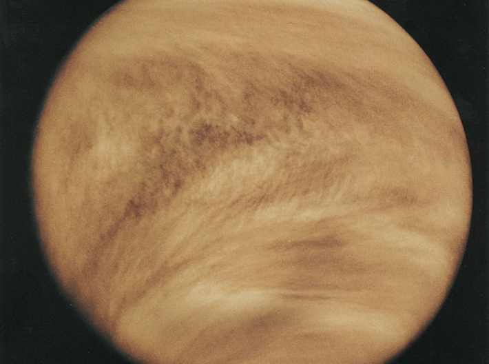 Craters of Venus Pendant 3d printed 