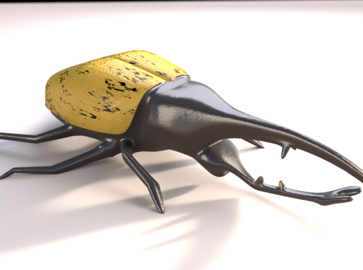 Hercules Beetle Color 3d printed 