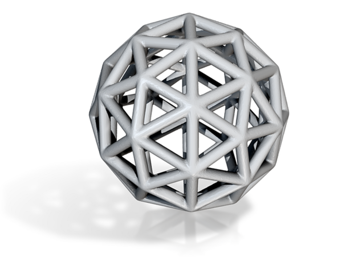 DRAW geo - sphere triangles A 3d printed