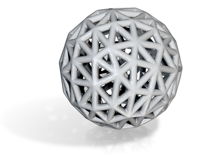 DRAW geo - sphere triangles C 3d printed