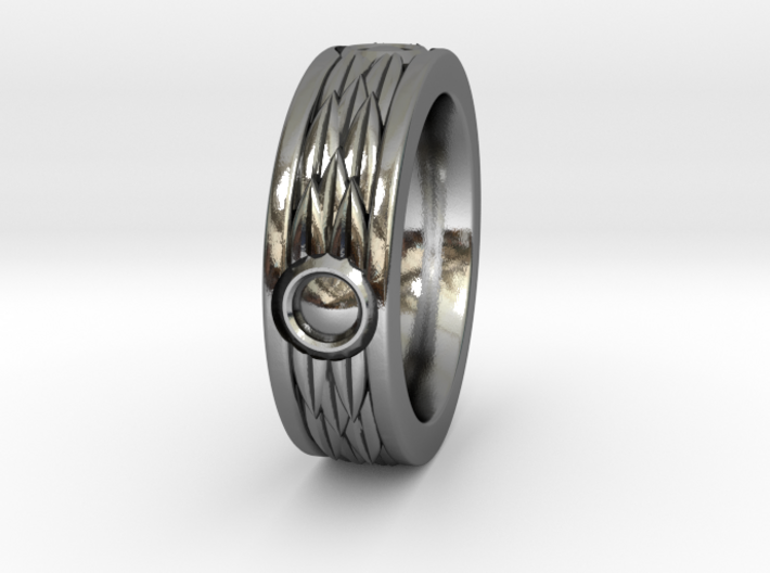 Roman Laurel Ring - Size 7 3d printed