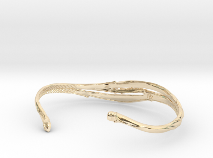 Organic Bracelet 3d printed