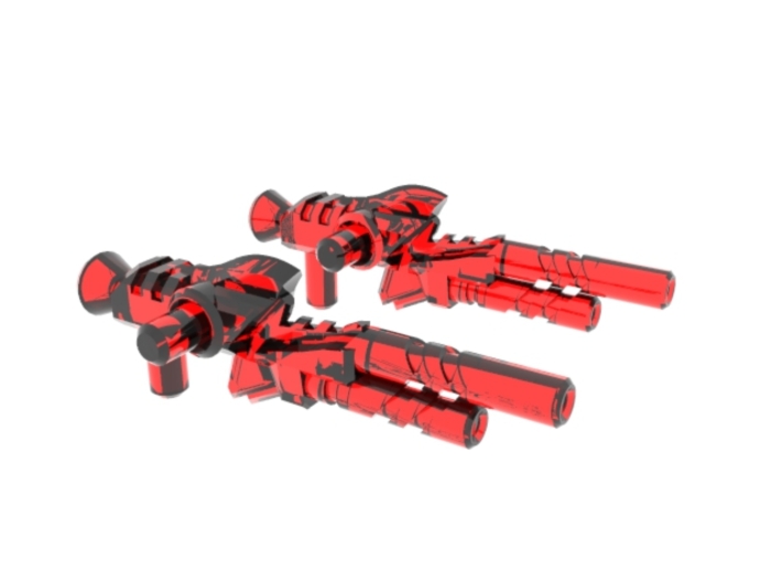 Blasters for Legion Evac 3d printed (Render) Legion Evac Blasters