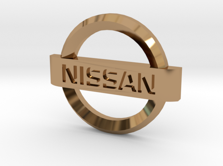 Nissan Flipkey Logo Badge Emblem 3d printed