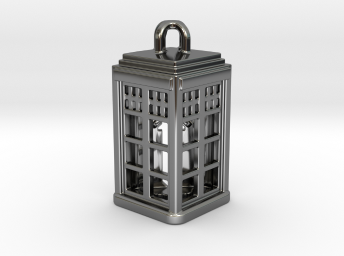 Tardis Lantern 2: Tritium (All Materials) 3d printed