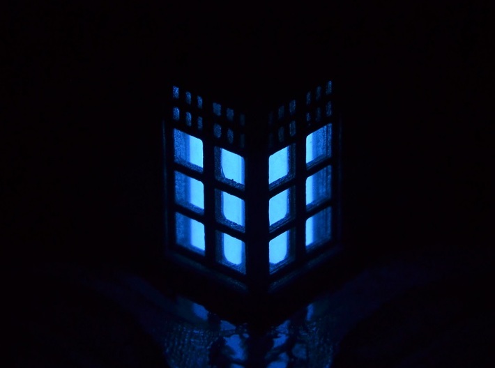 Tardis Lantern 2: Tritium (All Materials) 3d printed 