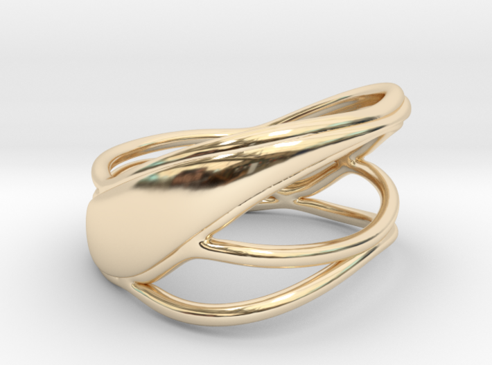 Swift Flow Ring (Size 4.5--14.8mm dia) R S1 020300 3d printed