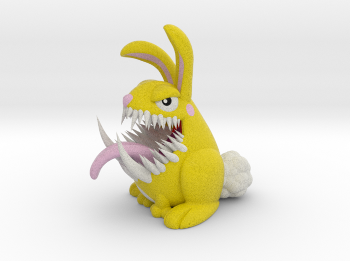 Monster Bunny #1  3d printed 